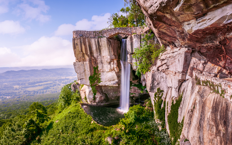 Lover's Leap, Lookout Mountain, Rock City, Georgia