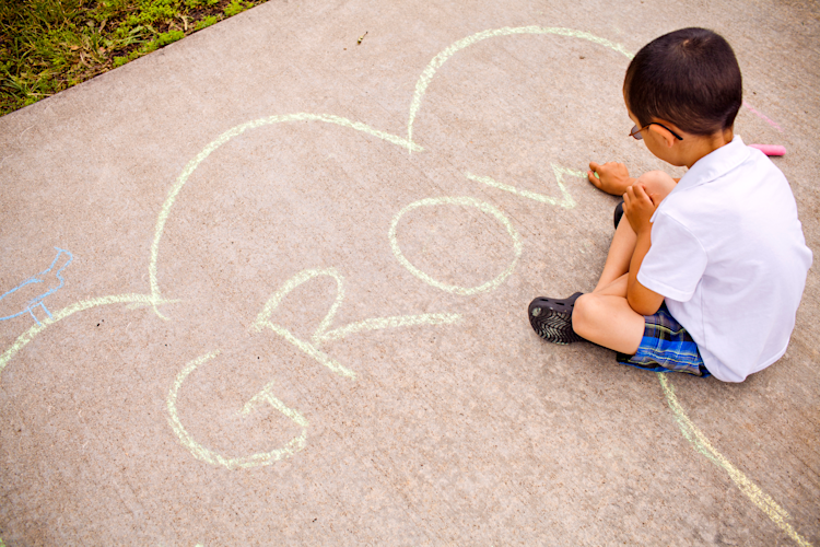 sidewalk chalk games