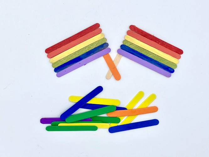 Drop In Crafting for Pride Month