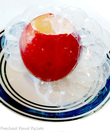 edible bubble science with apples (4)