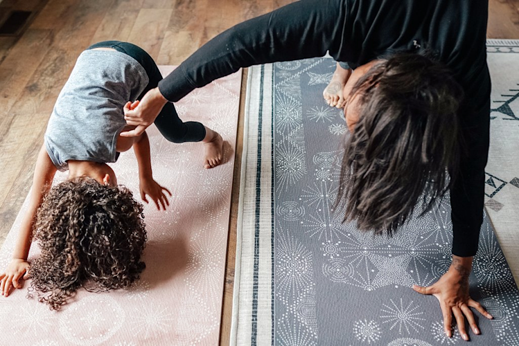 House of Noa’s Capricorn Mommy and Me Yoga Mat