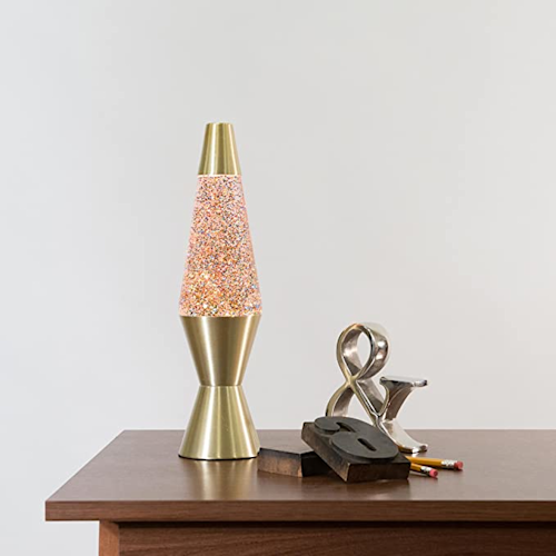 Rainbow Glitter Lava Lamp