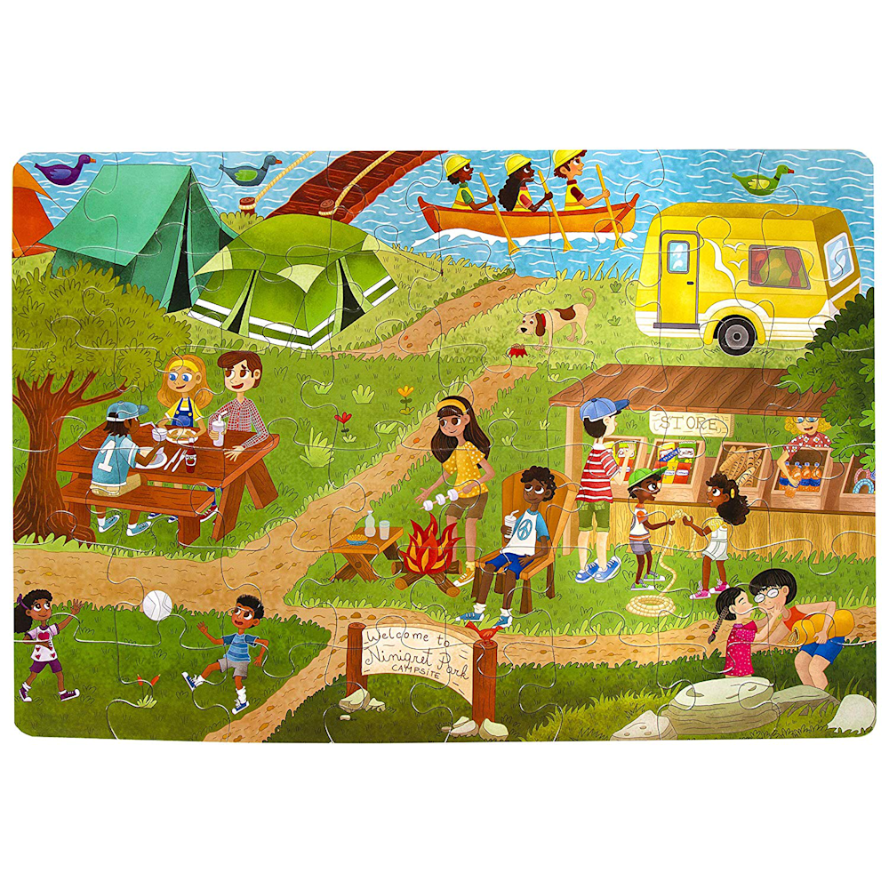 Little Likes Kids Camping Outdoors Jumbo Puzzle 48 Pieces: 0