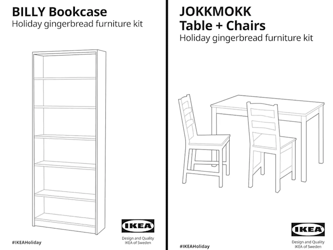 IKEA Gingerbread House Plans
