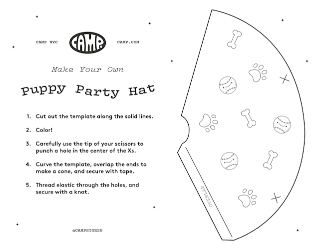 DogPartyHat Camp