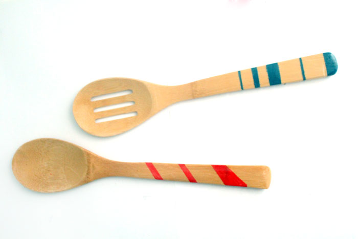 Painted Wooden Spoons