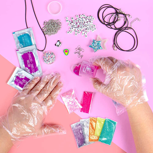 Fashion Angels Crystal Clear Resin Necklaces