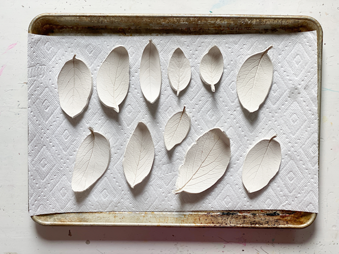 Clay Leaf Bowl Craft