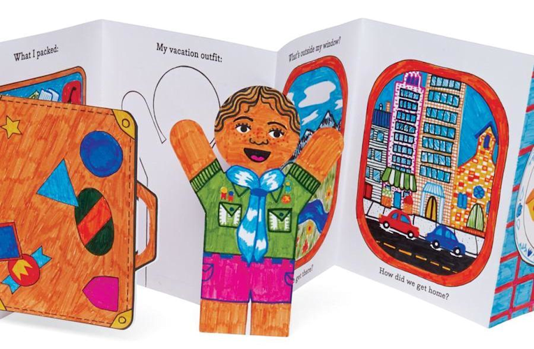 Kid Made Modern On-the-Go Vacation Journal Kit