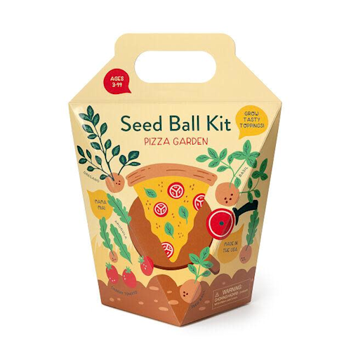 Modern Sprout DIY Seed Ball Kit Pizza Garden