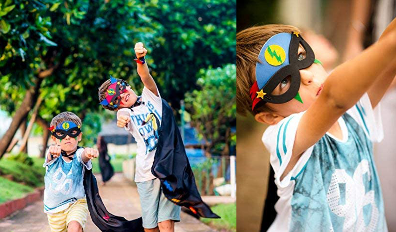 jackinthebox Superhero DIY Dress Up Art And Craft Kit