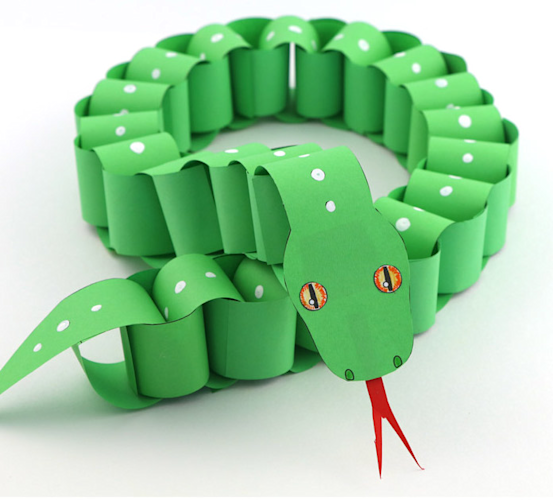 Paper Snake Craft