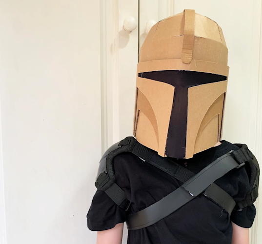 DIY Mandalorian Helmet