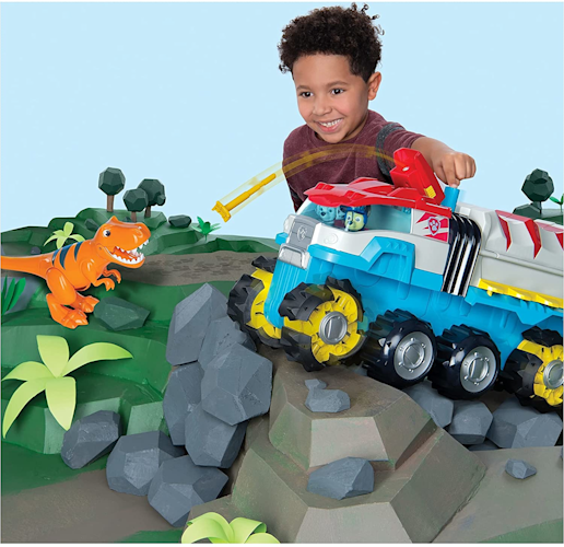 PAW Patrol Dino Rescue Dino Patroller Motorized Team Vehicle