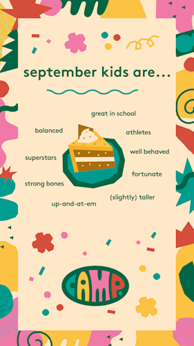 September Kids Are...