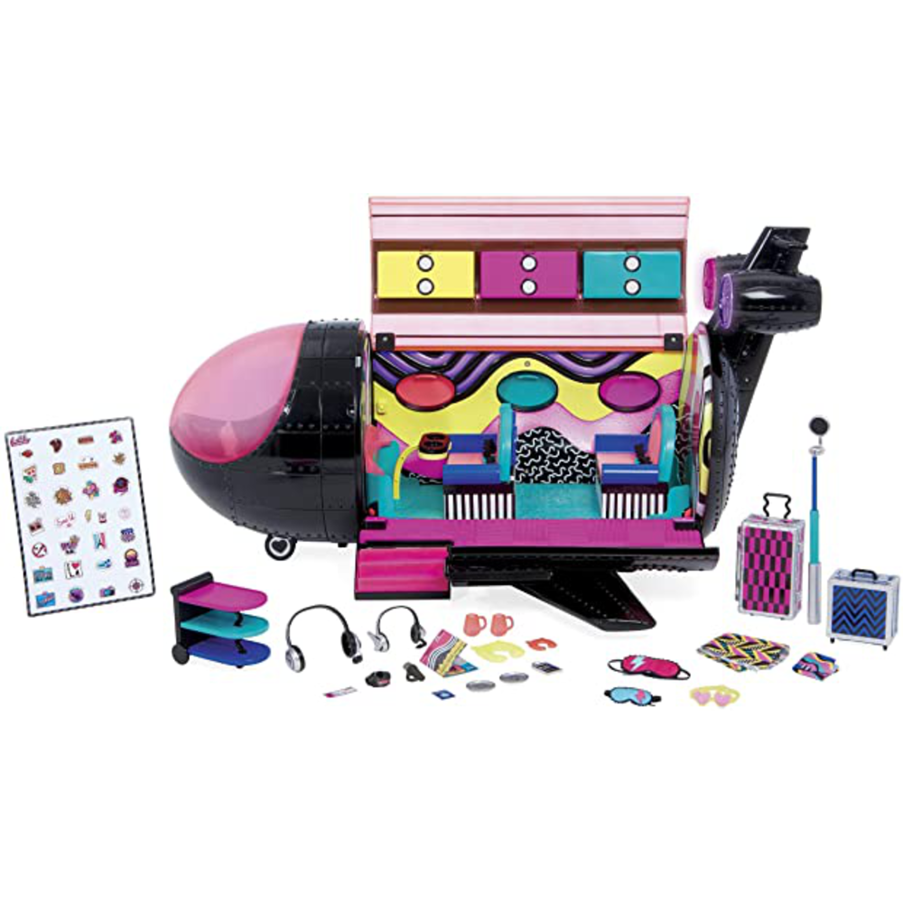 LOL Surprise! OMG REMIX - 4-in-1 Plane Playset : 0