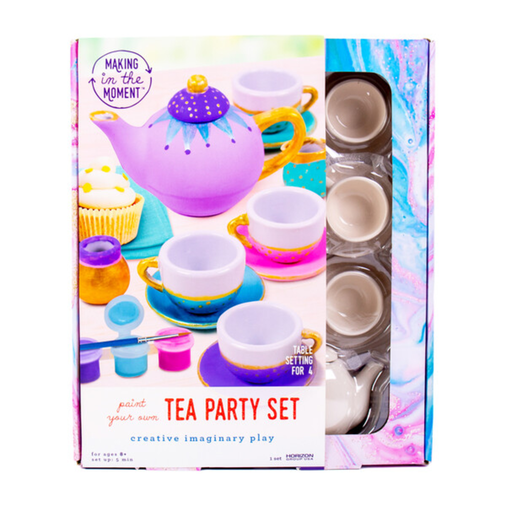 Making in the Moment Paint-Your-Own Tea Party Set: 0