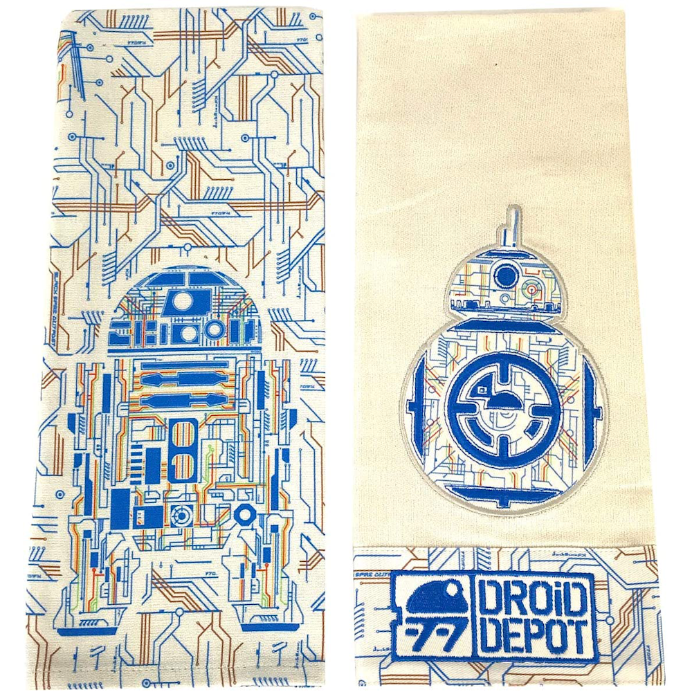 Galaxy's Edge Star Wars Droid Depot Dish Kitchen Towel Set: 0
