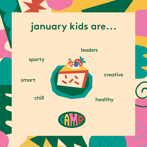 January Birthday Kids Are...