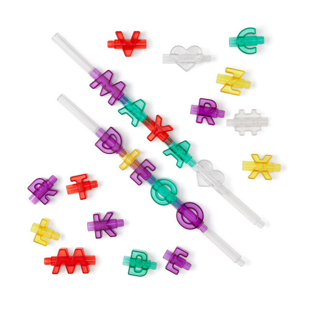 Uncommon Goods Reusable Spelling Straws: 0
