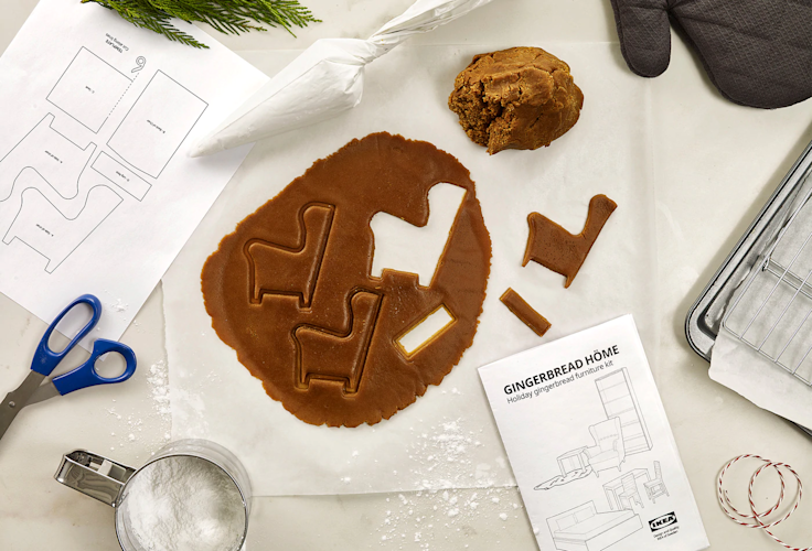 IKEA Gingerbread House Assembly