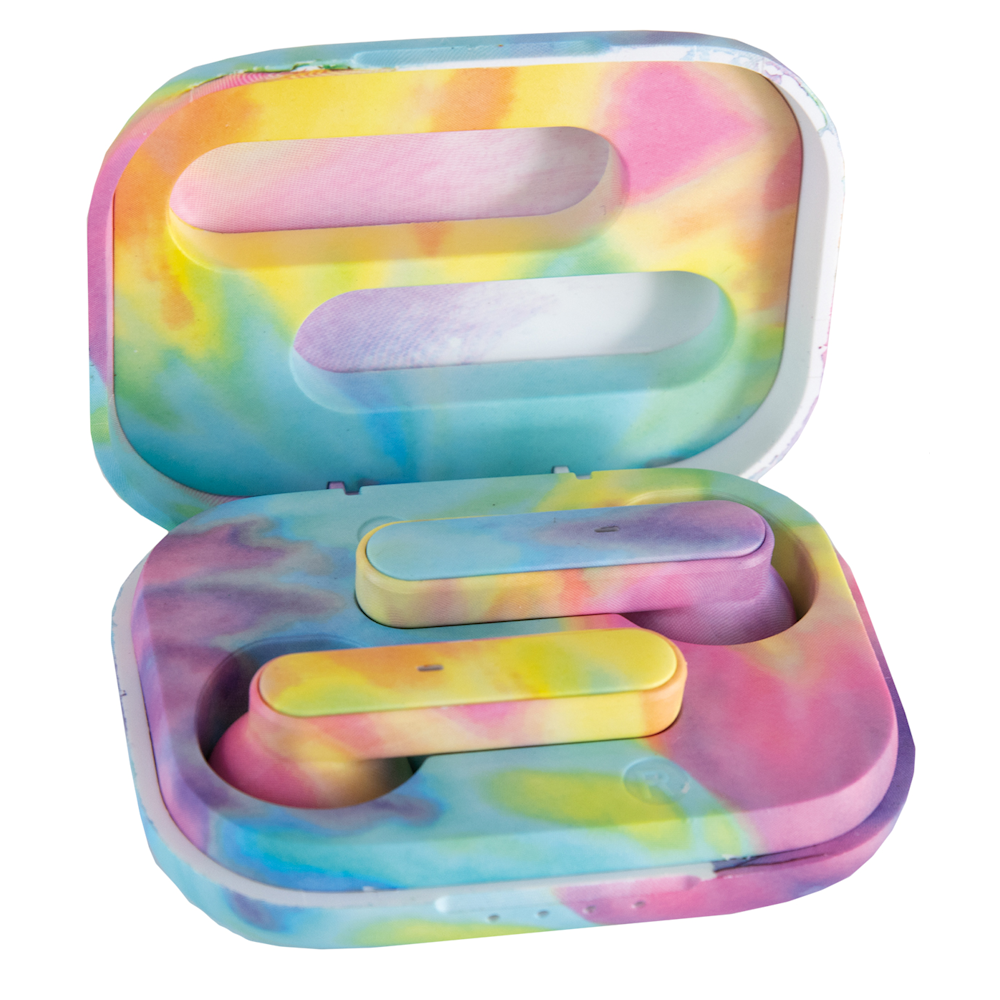 iScream Tie Dye Pastel Earbud Compact: 0