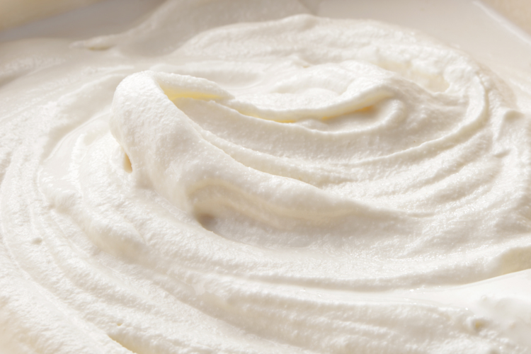 Homemade banana ice cream