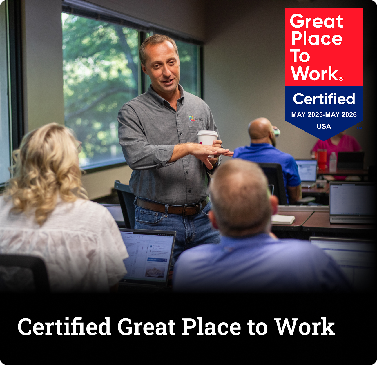 Certified Great Place to work