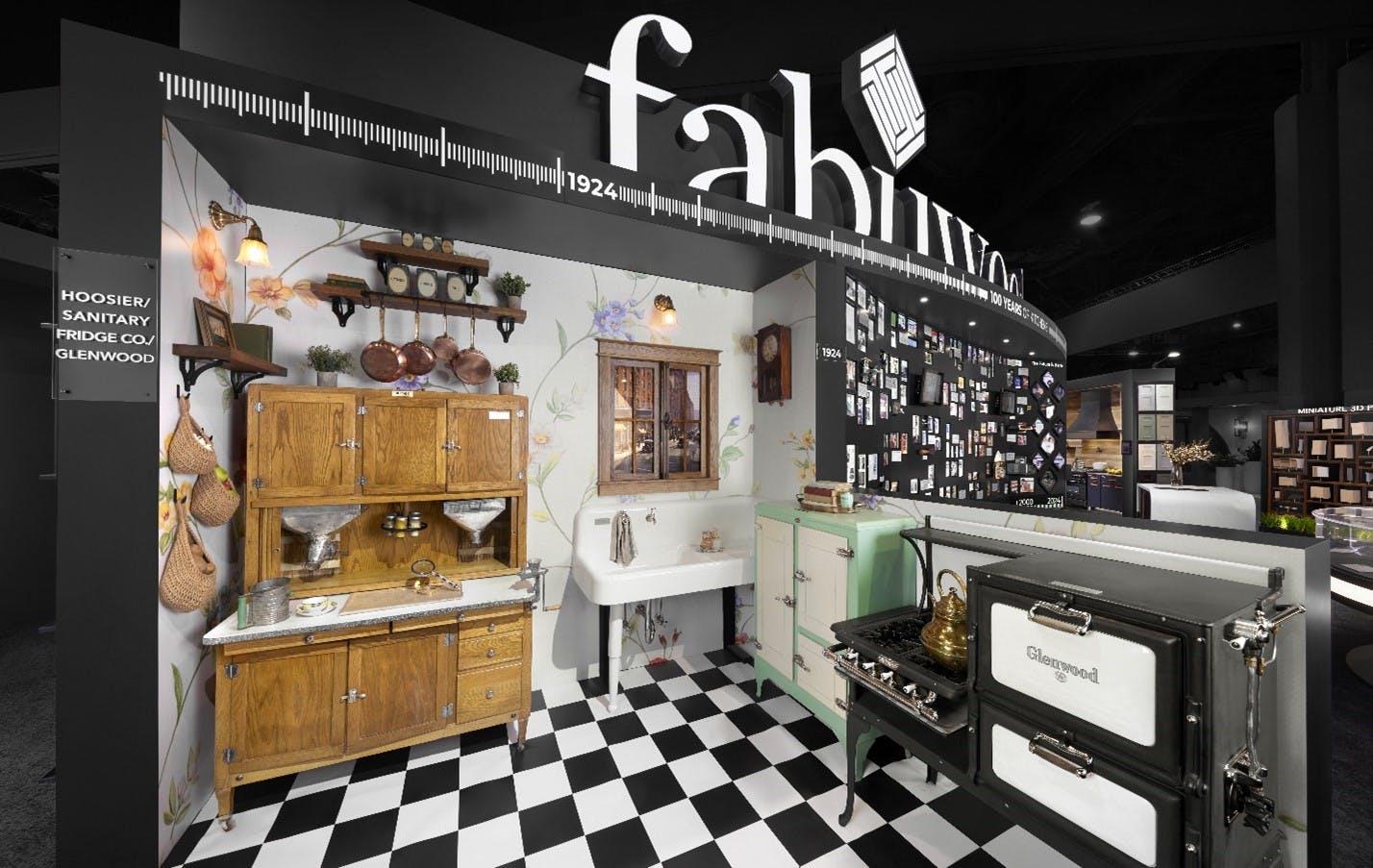 Fabuwood's 1920's KBIS Kitchen