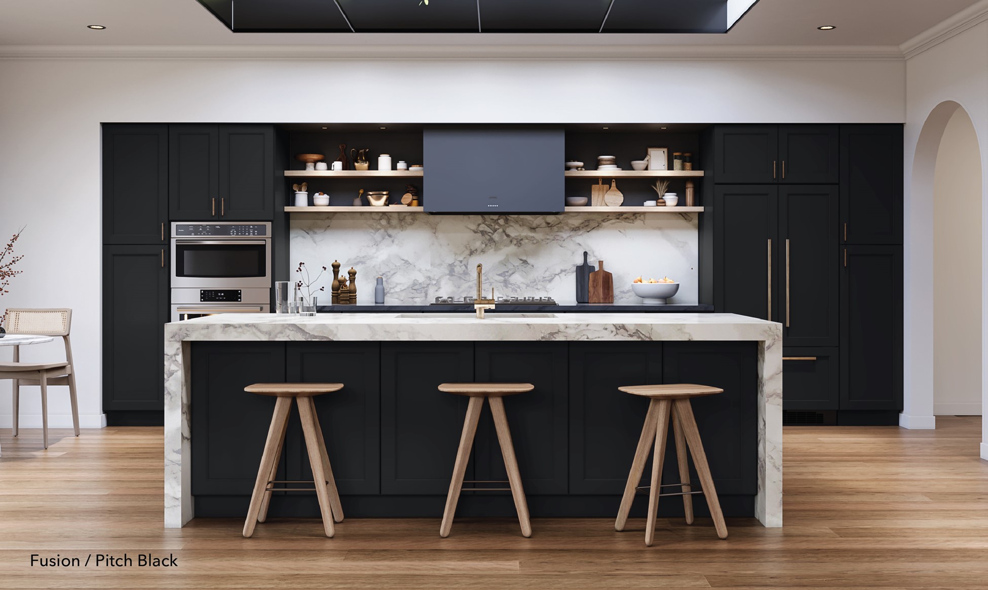 14 Black Kitchen Cabinets