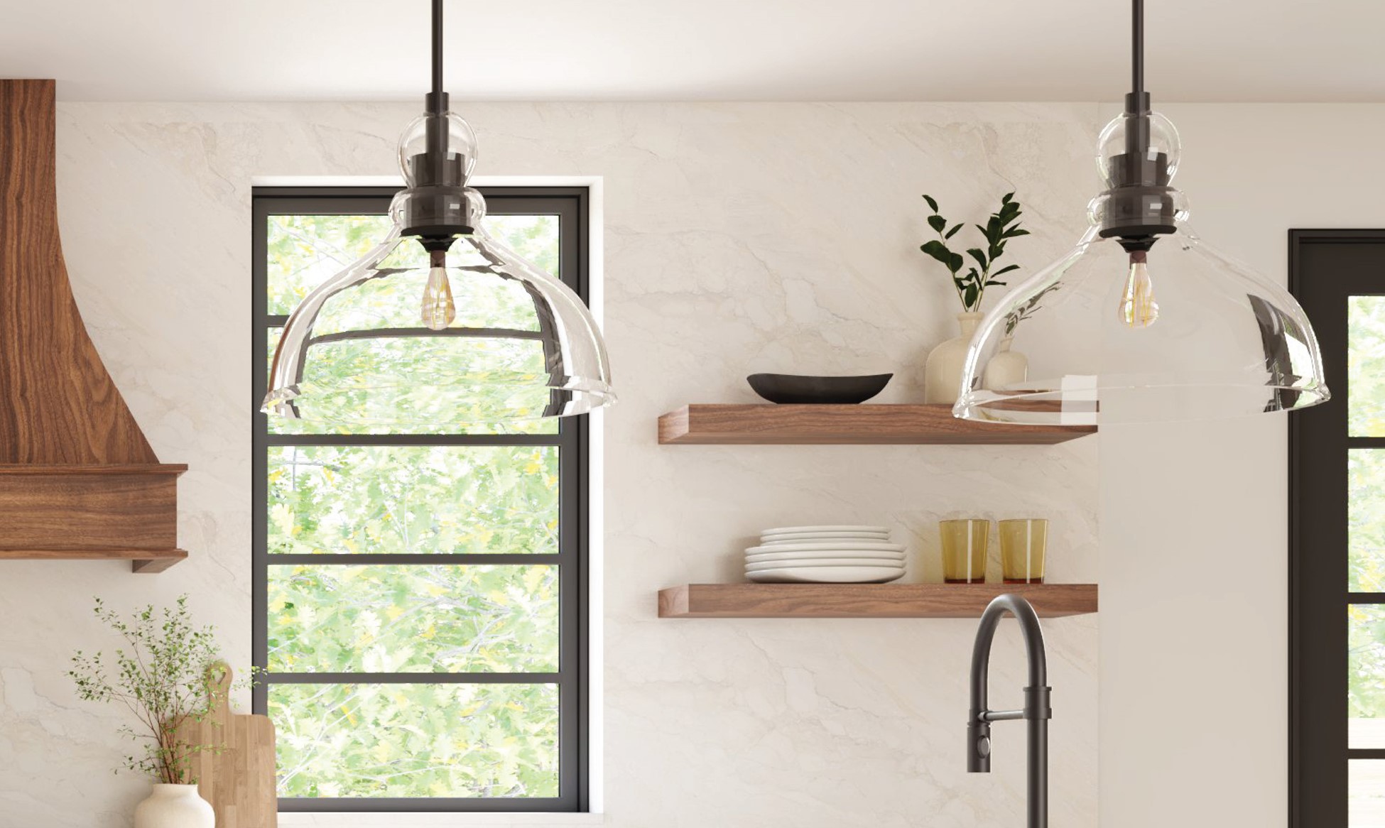 05 Walnut kitchen accents