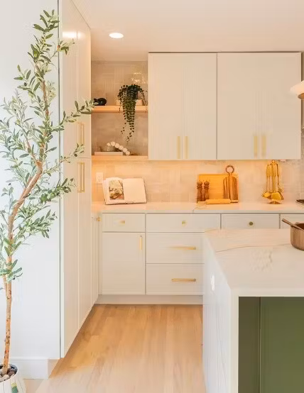 fabuwood-s luna dove and hunter green