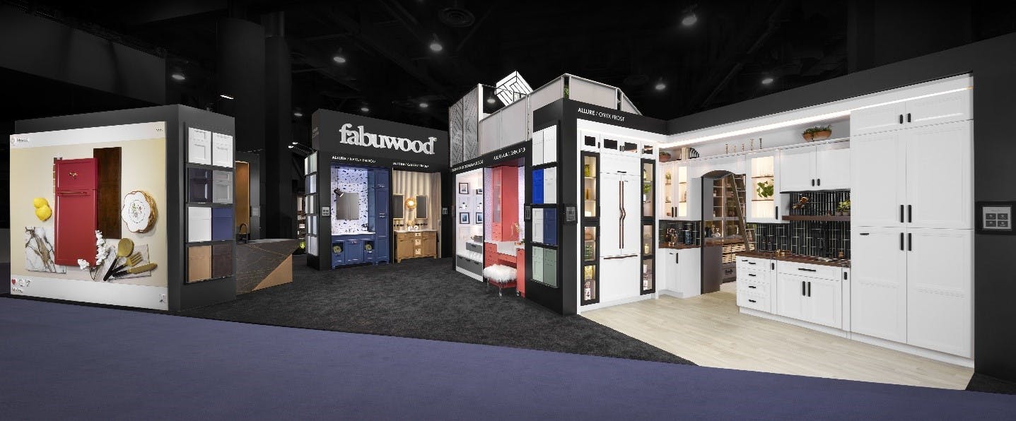 Fabuwood's KBIS 2024 Kitchen Displays