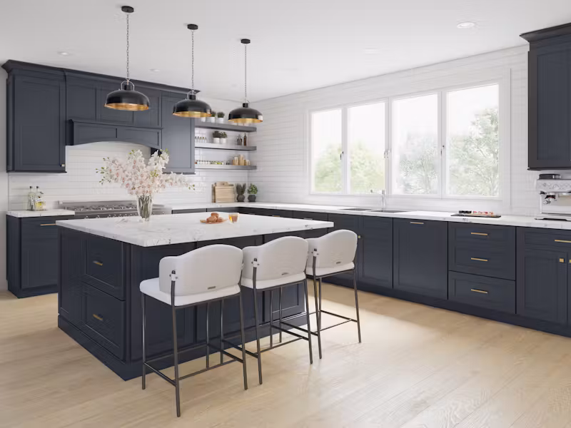 01 12 L-Shaped Kitchen Design Ideas