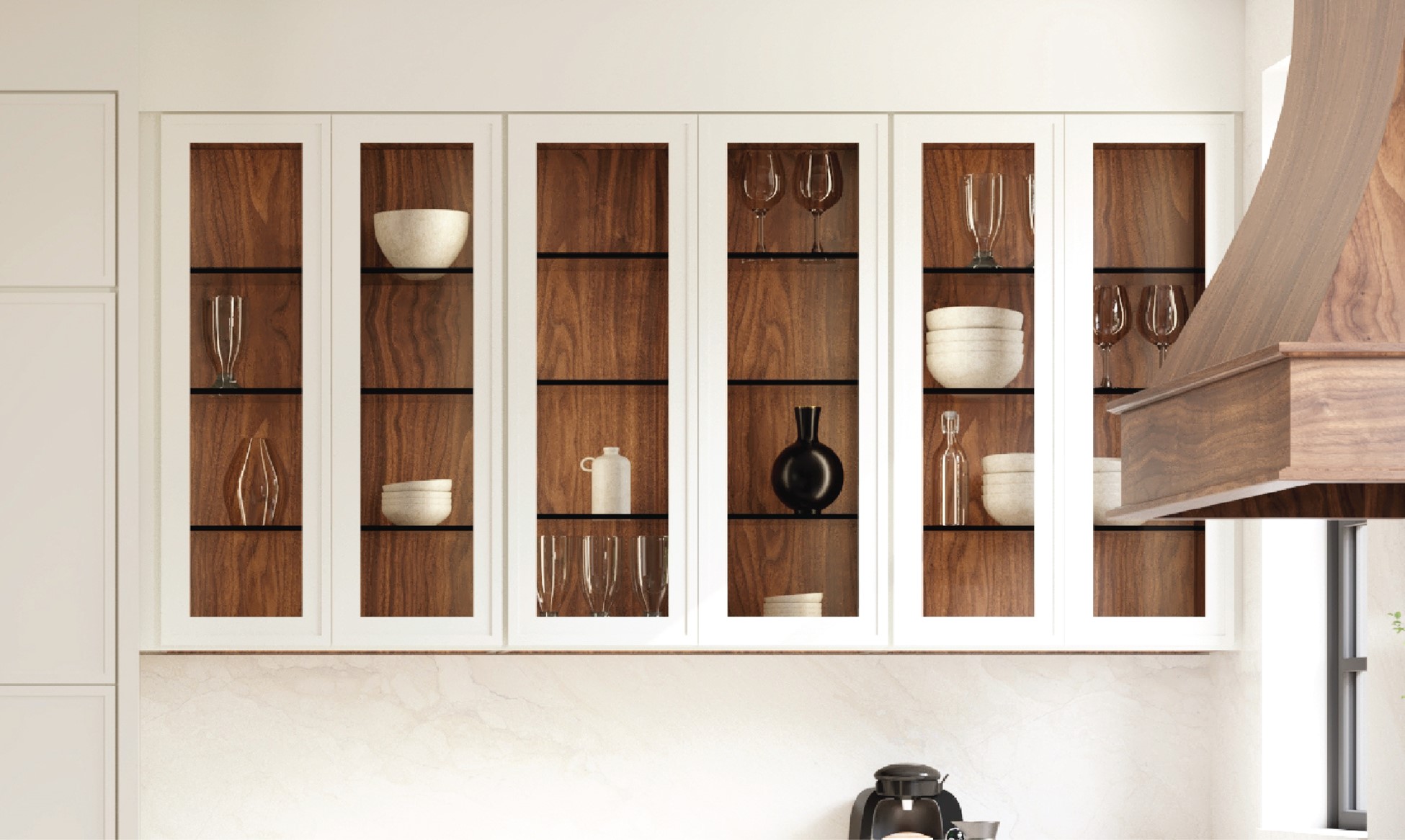 06 Walnut kitchen accents