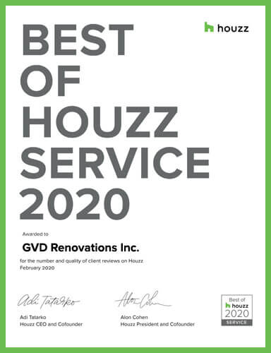 Best of Houzz 2020 Service Award