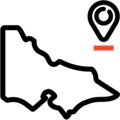 Icon of the state of Victoria.