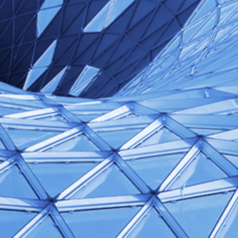 Curved structure.