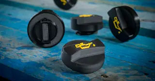 Replacement part oil filler cap