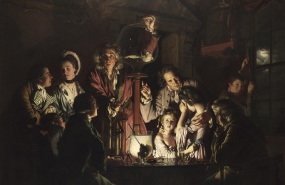 "Experiment" by Joseph Wright of Derby
