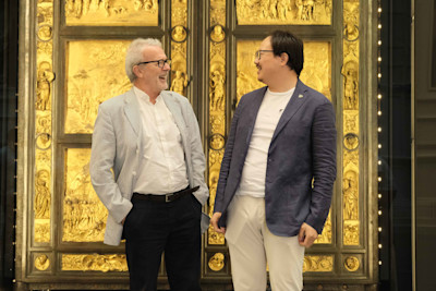 Gianni Zhang e Antonio Natali