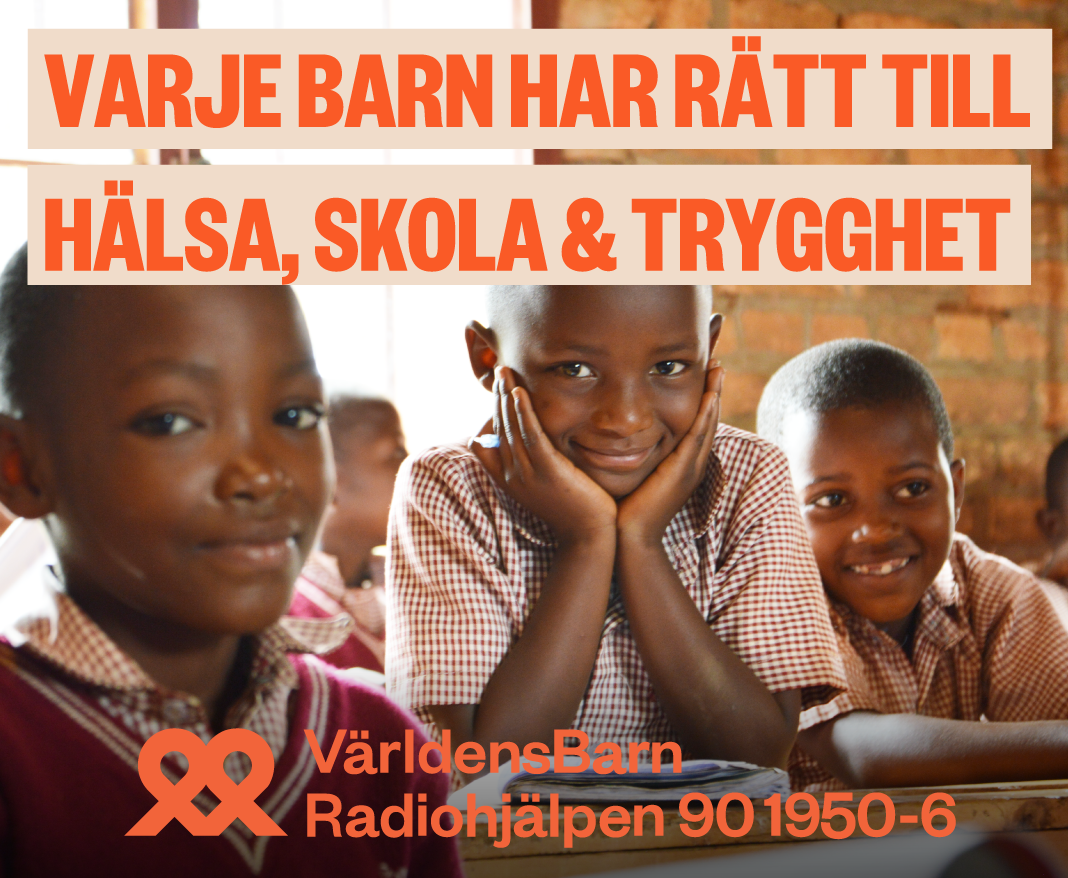 V Rldens Barns Insamling F R Alla Barns R Tt Till H Lsa Skola Och