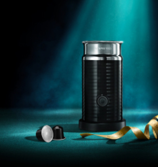 Receive a free Aeroccino 3 Milkfrother Black
