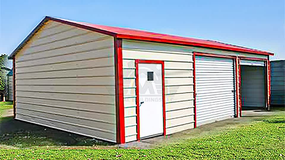 20x30x10 A-Frame Garage