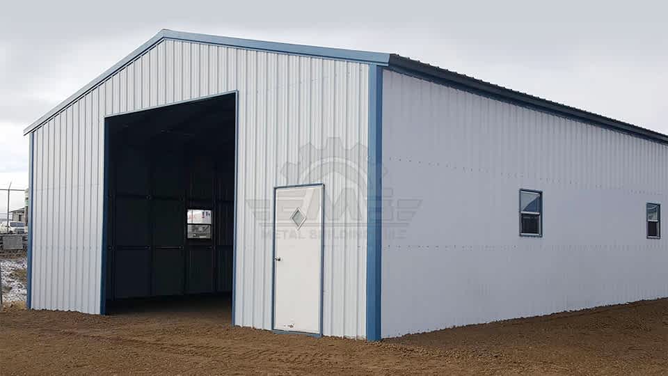 24x40x10 A-Frame Garage