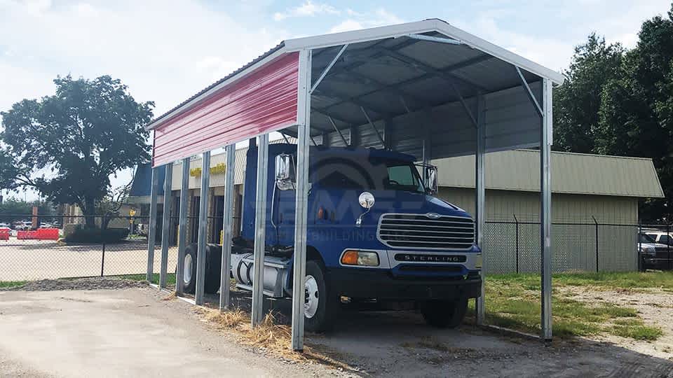 18x30x13 A-Frame RV Carport