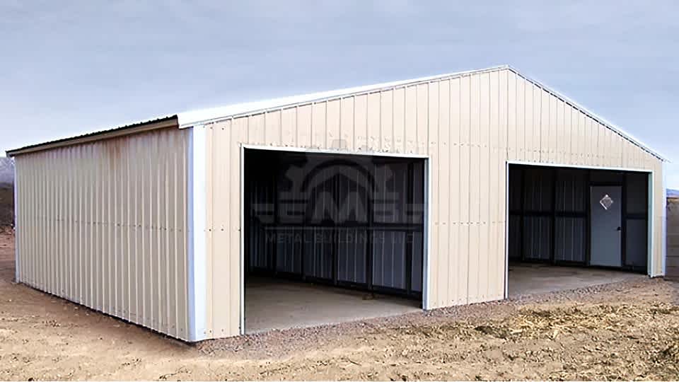 30x35x11 Steel Garage