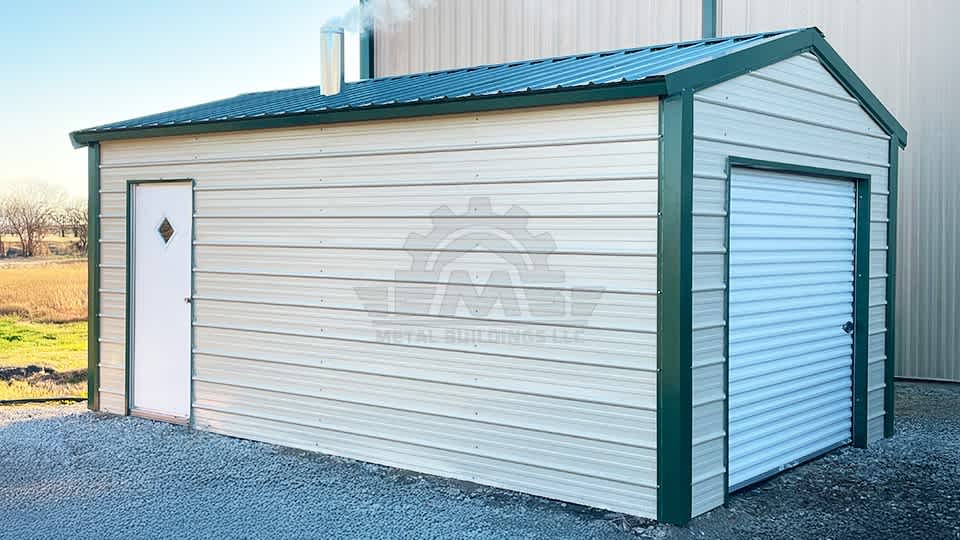 12x20x8 A-Frame Shed