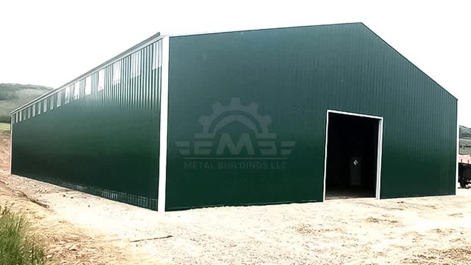 60x100x18 A-Frame Warehouse