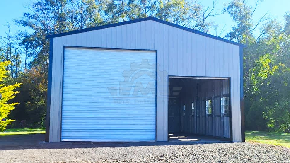 30x35x15 Vertical Roof Garage
